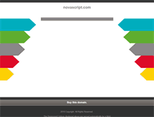 Tablet Screenshot of novascript.com